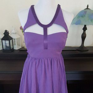 NWT Silk Versace for H&M Purple Dress Size 12